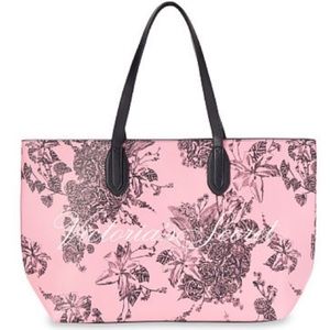 Victoria’s Secret Pink And Black Floral Bag - NWT